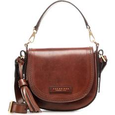 The Bridge Pearldistrict Shoulder Bag - Brown/Gold