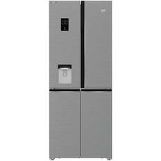 Beko Freestanding Fridge Freezers - Stainless Steel Beko GNE480EC3DVX Stainless Steel