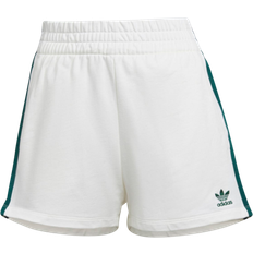 adidas Women's Tennis Luxe 3-Stripes Shorts - Off White