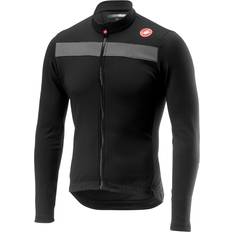 Castelli Puro 3 Jersey FZ Men - Light Black/Silver Reflex