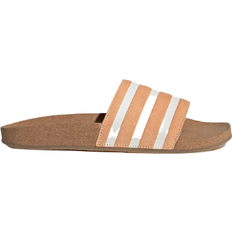 Kurk Slippers Adidas Adilette Cork W - Acid Orange/Core White