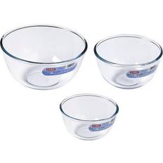 Pyrex Schüsseln Pyrex Borosilicate Glass Schüssel 3Stk.