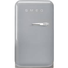 45cm - SN Kylskåp Smeg FAB5LSV5 Grå, Silver