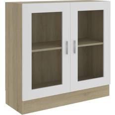 vidaXL 802746 Glass Cabinet 82.5x80cm