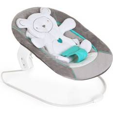 Cintura a 3 punti Girelli Hauck Sdraietta Neonato Alpha Bouncer 2in1, Compatibile con Seggioloni Alpha Plus e Beta Plus Sdraietta Neonati da 0 Mesi fino a 9 Kg, con Riduttore di Seduta e Funzione Dondolo Beige