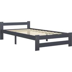 Furu Sängramar vidaXL Solid Pine 55cm Sängram 90x200cm
