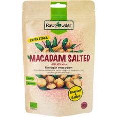 Saltade macadamianötter Rawpowder Organic Macadam Salted 175g