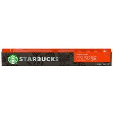 Starbucks by nespresso kaffekapsler Starbucks Colombia Espresso Coffee Pods 10pak