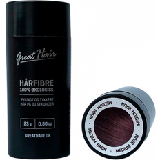 Hårfibre Medium Brun