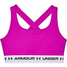 Under Armour Mid Crossback Sports Bra - Pink