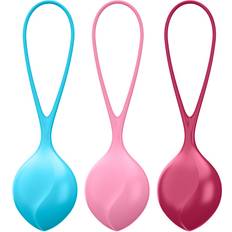 Lateksiton Ben Wa-pallot Satisfyer Balls Traning Set Strengthening Balls