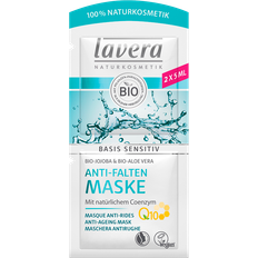 NATRUE Ansiktsmasker Lavera Basis Sensitiv Anti-Ageing Mask Q10 5ml 2-pack