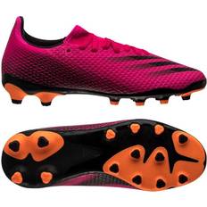 Rosa Fotballsko Adidas X Ghosted.3 MG Boots - Shock Pink/Core Black/Screaming Orange