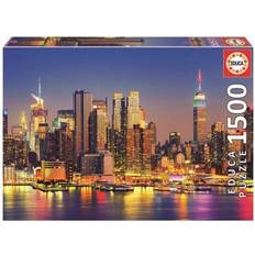 Rompecabezas Educa manhattan at night puzzle rompecabezas 1500 pieza(s)