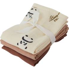 Bomull Servetter & Tvättlappar OYOY Tygblöjor 3-pack Panda