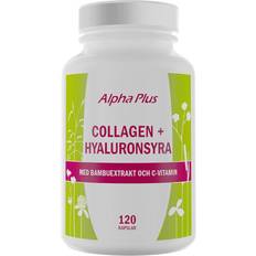 Hyaluronsyra Alpha Plus Collagen + Hyaluronsyra 120 stk