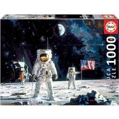 Rompecabezas Educa Puzzle 1000 Pzs Primer Hombre Luna