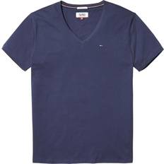 Hilfiger v neck Tommy Hilfiger V-Neck T-shirt - Black Iris