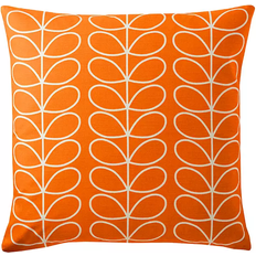 Square Bed Pillows Orla Kiely Linear Stem Cushion Bed Pillow Persimmon (50x50cm)