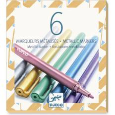 Djeco Marqueurs Métalliques 6-pack