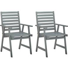 vidaXL 312415 2-pack Garden Dining Chair