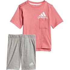 9-12M Otros Conjuntos Adidas Conjunto Casual Summer Badge Of Sport Summer - Coral Suave