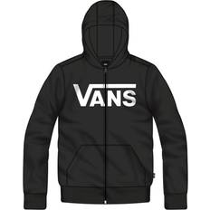 Vans Barnkläder Vans Boy's Classic Zip Hoodie - Black/White (VN0A45AEY28)