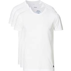 Crew Neck T-shirt 3-pack - White
