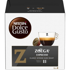 Nescafe espresso Nescafé Dolce Gusto Zoégas Espresso 16stk