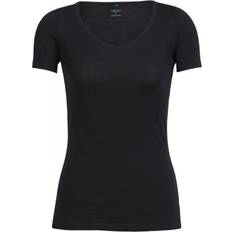 Damen - Merinowolle Basisschicht-Oberteile Icebreaker Merino Siren Short Sleeve Sweetheart Top