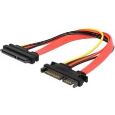 DeLock 22 Pin SATA-SATA M-F 0.2m