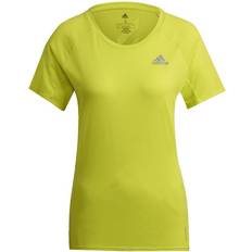 Adidas Runner T-shirt Women - Acid Yellow