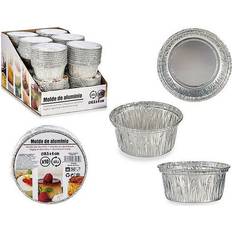 Aluminium Moules à muffins BigBuy Home - Muffin Case 8.5 cm