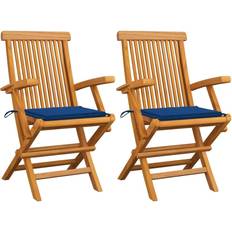 vidaXL 3062490 2-pack Trädgårdsmatstol