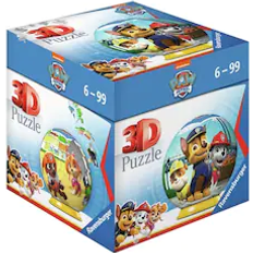 3D-Puzzels Ravensburger 3D Puzzleball PAW-PATROL (54 TEILE)