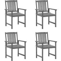 Regissörsstol Utemöbler vidaXL 3061234 4-pack Regissörsstol, Trädgårdsmatstol