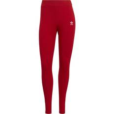 3 stripes tights adidas Women's Adicolor Classics 3-Stripes Tights - Scarlet