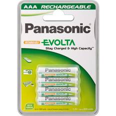 Panasonic 12x4 NiMH Micro AAA 750 mAh ladattava akku Evolta 12x4 NiMH Micro AAA 750 mAh ladattava akku Evolta