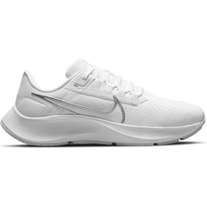 Nike Air Zoom Pegasus 38 White Metallic Silver Women's