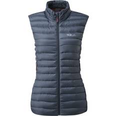 Polyamide - Vrouw Vesten Rab Women's Microlight Vest - Steel