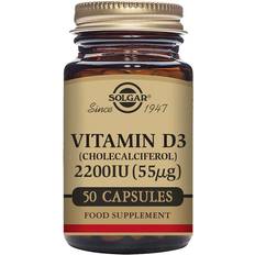Solgar Vitamin D3 (Cholecalciferol) 55Mcg 2200 IU