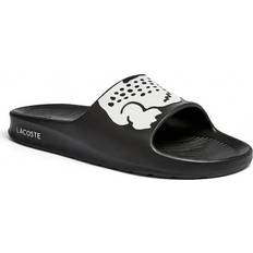 Lacoste Men Slippers & Sandals Lacoste Croco 2.0 Synthetic - Black/White