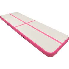 vidaXL Inflatable Gymnastics Mat with Pump 400x100x20cm