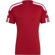 Fitness T-Shirts Adidas Squadra 21 Jersey Men - Team Power Red/White