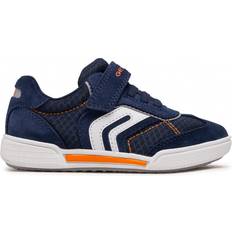 Geox J Poseido - Navy/Light Orange