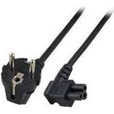 Strömkabel c5 vinklad MicroConnect PE010850A 5m