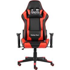 VidaXL Chaises de jeu vidaXL Chaise gaming pivotante Rouge PVCChaise Gamer Siège Gaming Fauteuil Gamer