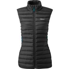 3XL - Dame Vester Rab Women's Microlight Vest - Black