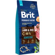 Brit Droogvoer - Hondenvoer Huisdieren Brit Premium by Nature Sensitive Lamb