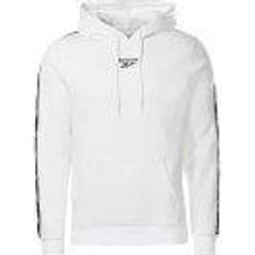 Hvite - Treningsklær Gensere Reebok Training Essentials Tape Hoodie Men - White